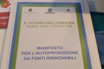 Il Manifesto per l’autoproduzione da fonti rinnovabili per i Comuni 20150515_131002-850x468