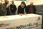 Torino, a Porta Nuova inaugurato il Treno Verde. L’amministrazione comunale firma il Manifesto per una mobilità a zero emissioni Copia di IMG_2512