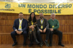Dal congresso di Legambiente Piemonte e Valle d’Aosta parte la “RiEvoluzione” per combattere i cambiamenti climatici Da sx_Sergio Capelli amministratore_Alice De Marco direttrice_Giorgio Prino presidente_Angelo Porta vicepresidente