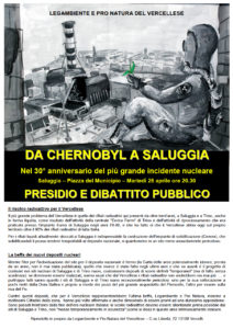 Da Cernobyl a Saluggia